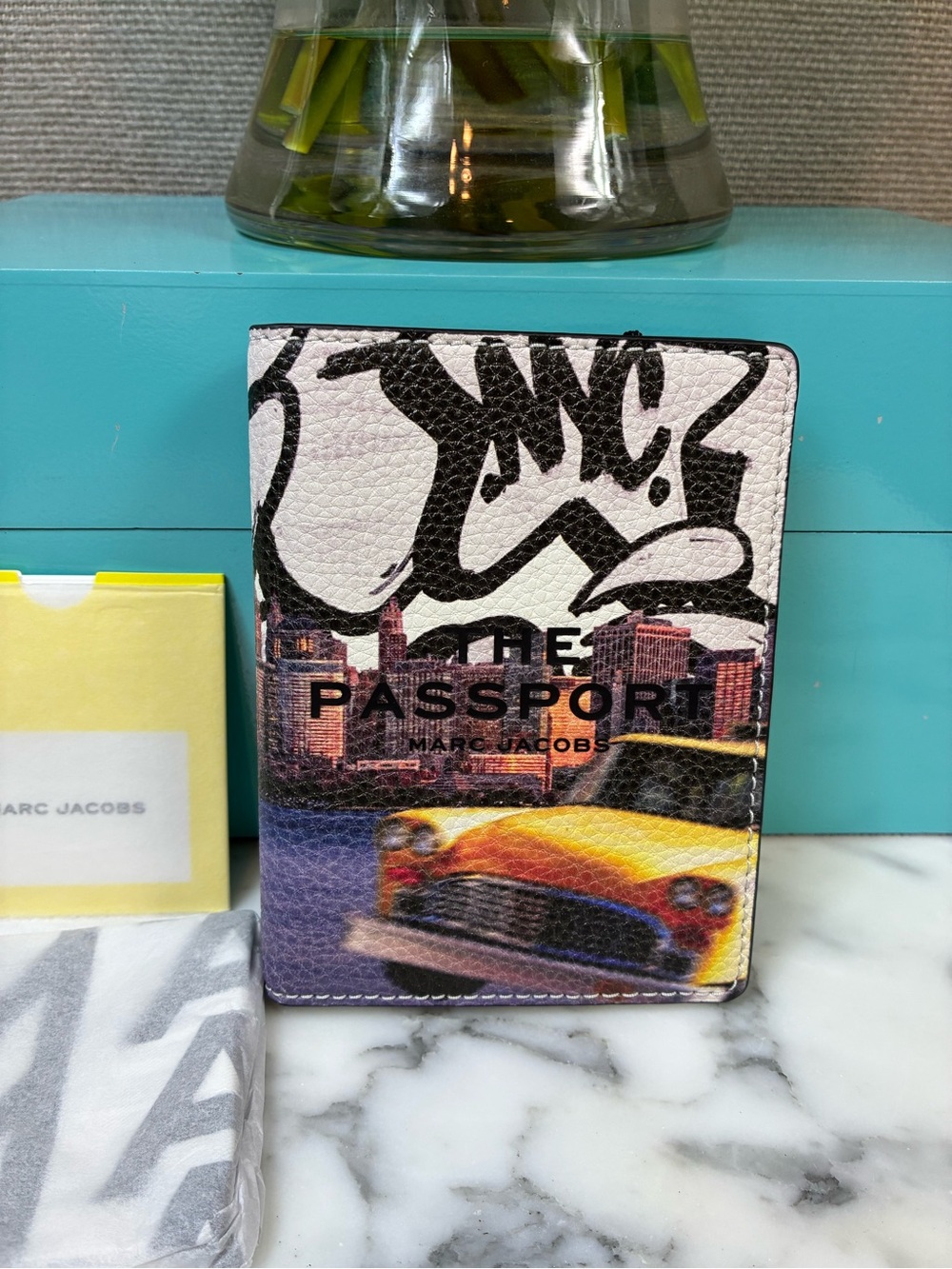 Marc Jacobs New York City Iconic Landmark Passport Holder - Limited Release NWT